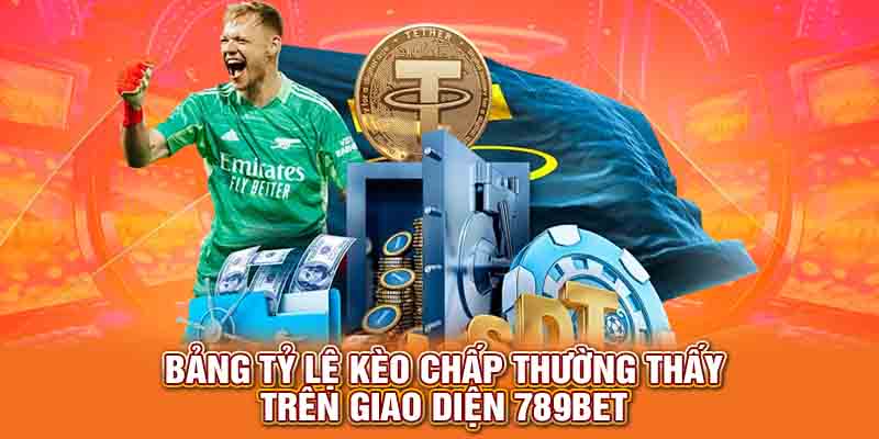 Bảng tỷ lệ kèo chấp thường thấy trên giao diện trò chơi